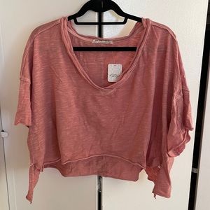 FP oversized crop tee